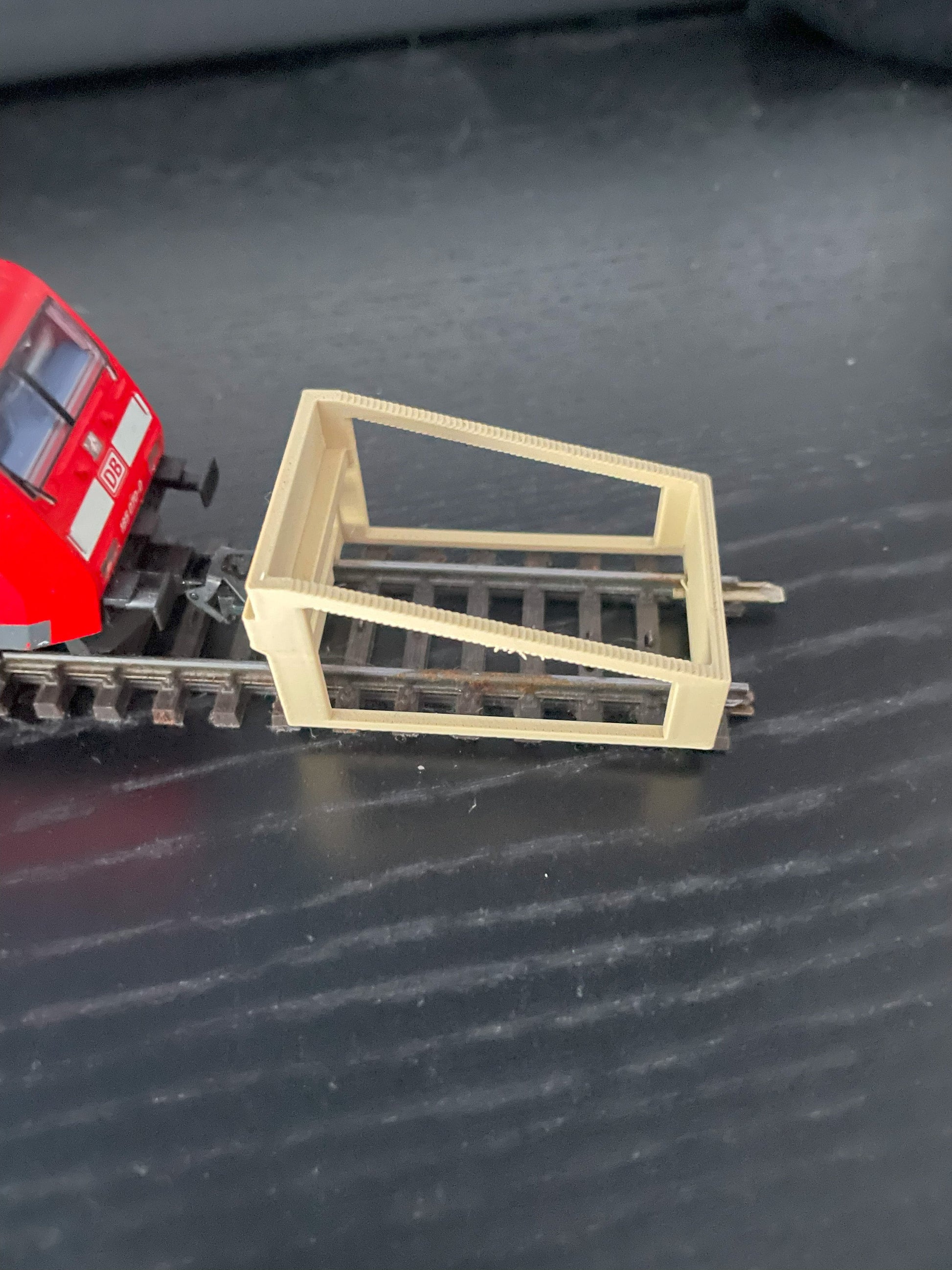 Prellbock (offen) Spur H0 DEIN-3D