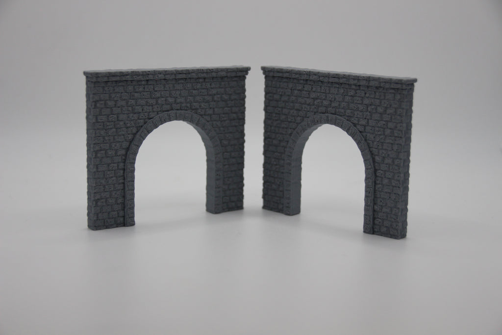 DEIN-3D Tunnelportal Spur N eingleisig Lieferumfang